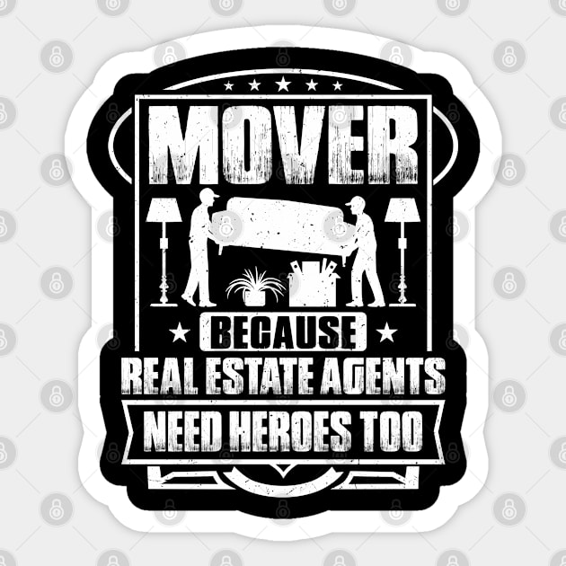 Mover Moving Furniture Mover Remover Removalist Sticker by Krautshirts